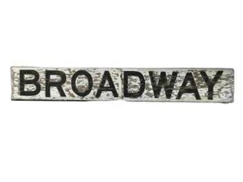 5620 - Large Railroad Broadway Sign thumbnail