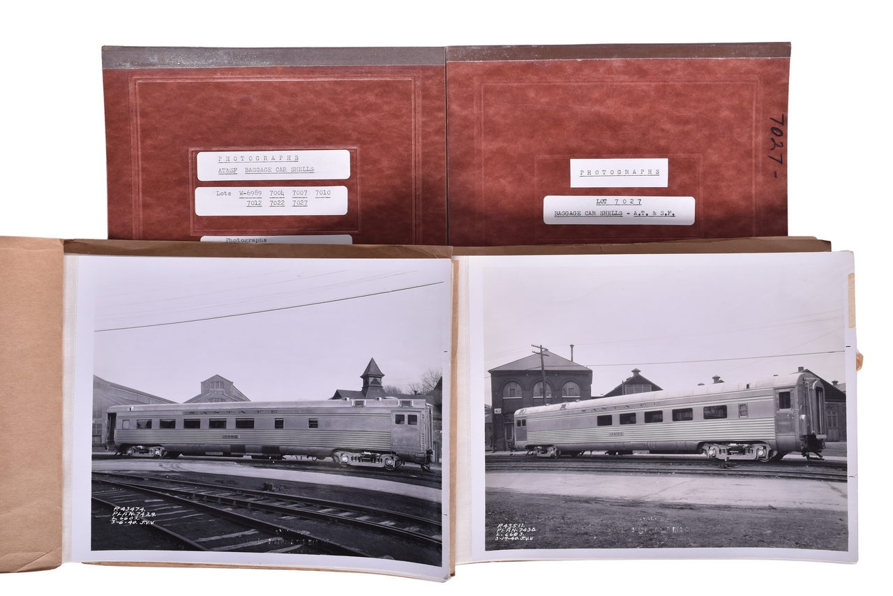 5626 - 103 Atchison, Topeka and Santa Fe Railway Baggage, Coach Car Photos from Pullman Archives thumbnail