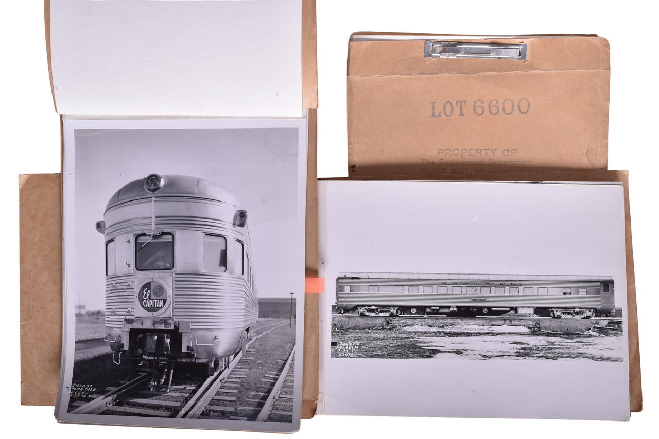 5628 - 90 Atchison, Topeka and Santa Fe Railway Lounge, Coach Car Photos from Pullman Archives thumbnail