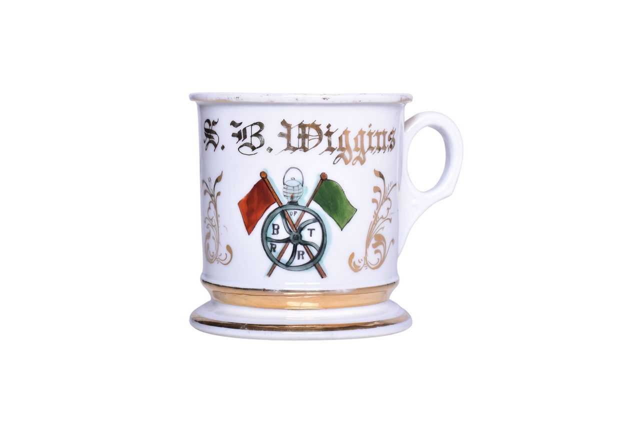5647 - Brotherhood of Railroad Trainmen Occupational Shaving Mug thumbnail