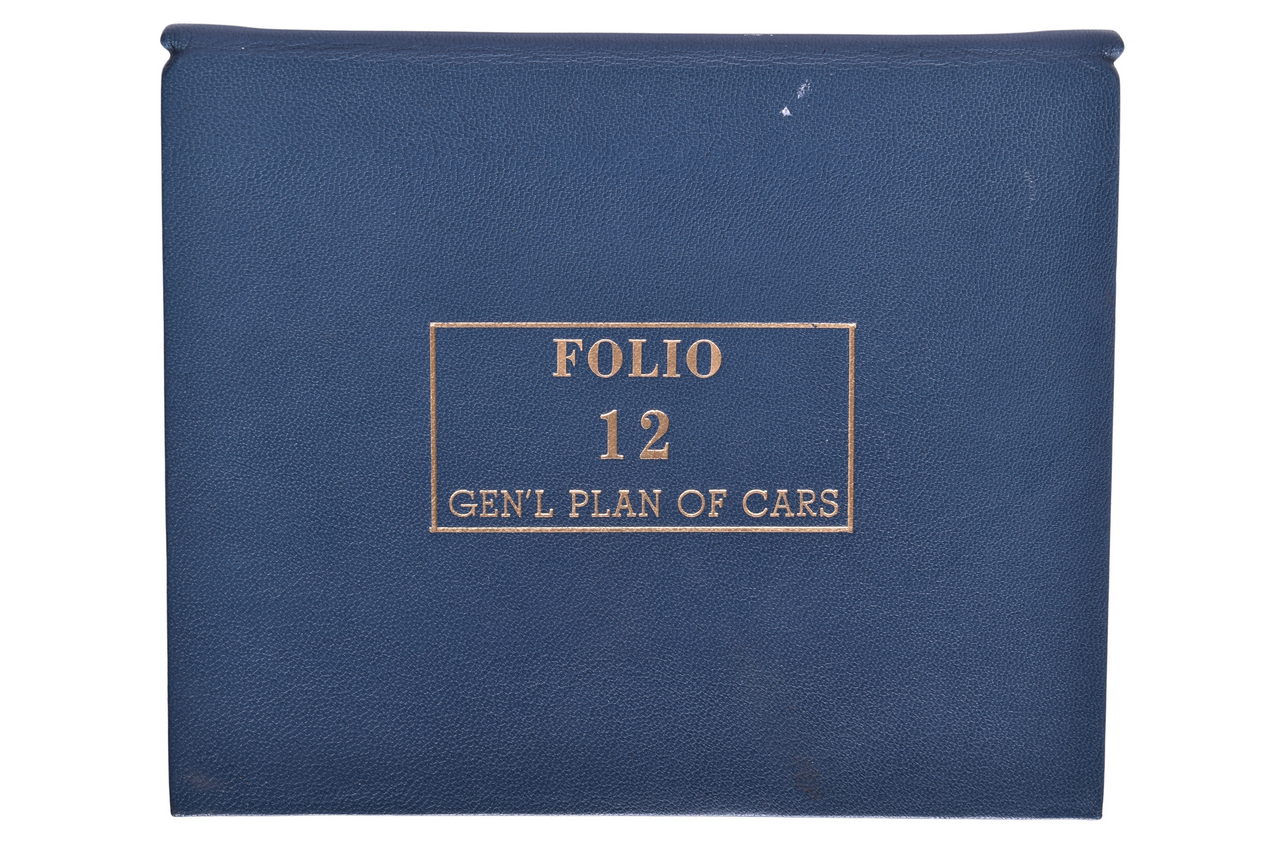 5669 - Union Pacific Railroad Folio 12 General Plan of Cars - Narrow Gauge and Broad Gauge thumbnail