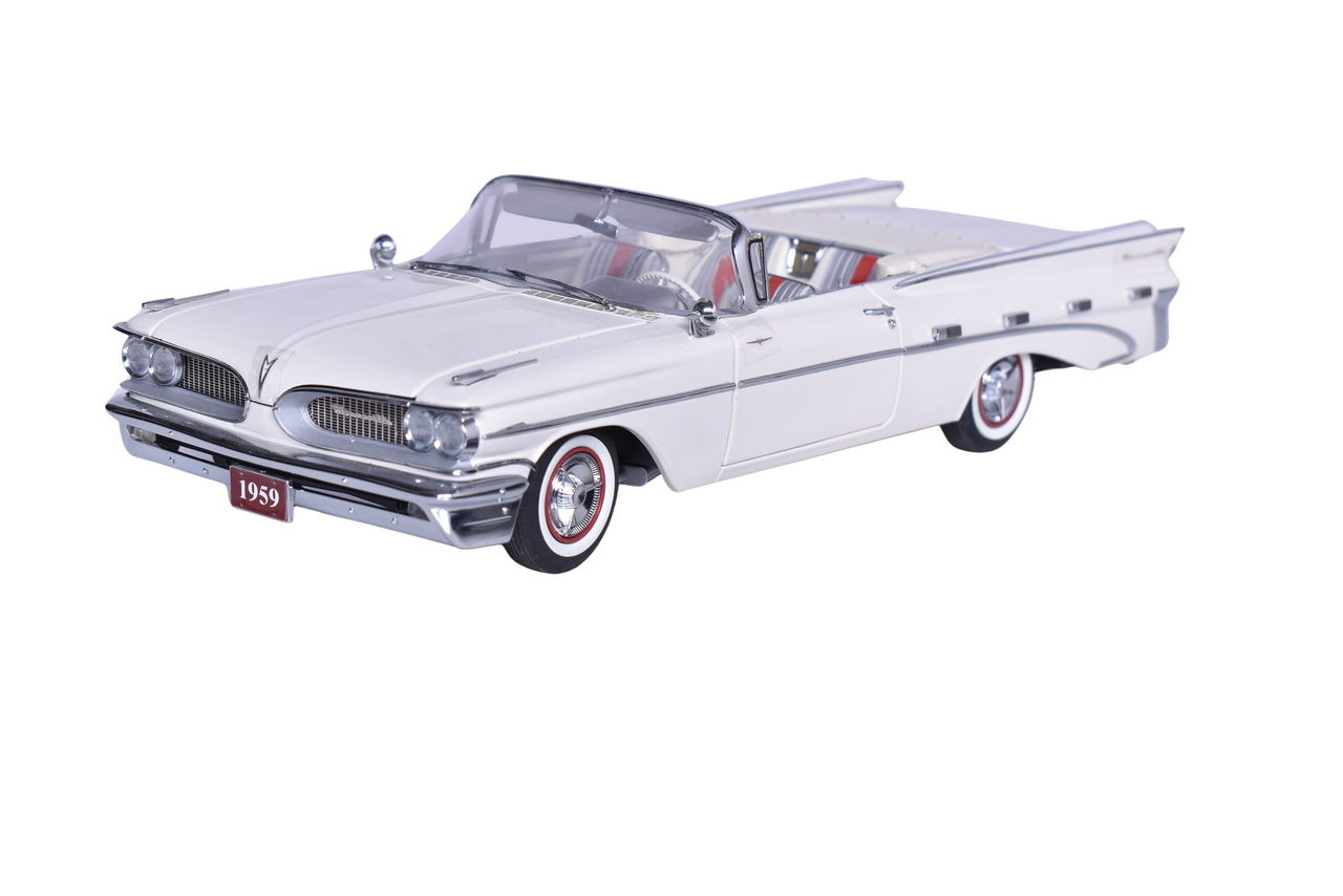 3096 - Danbury Mint 1959 Pontiac Bonneville Convertible 1:24 Die Cast Model thumbnail