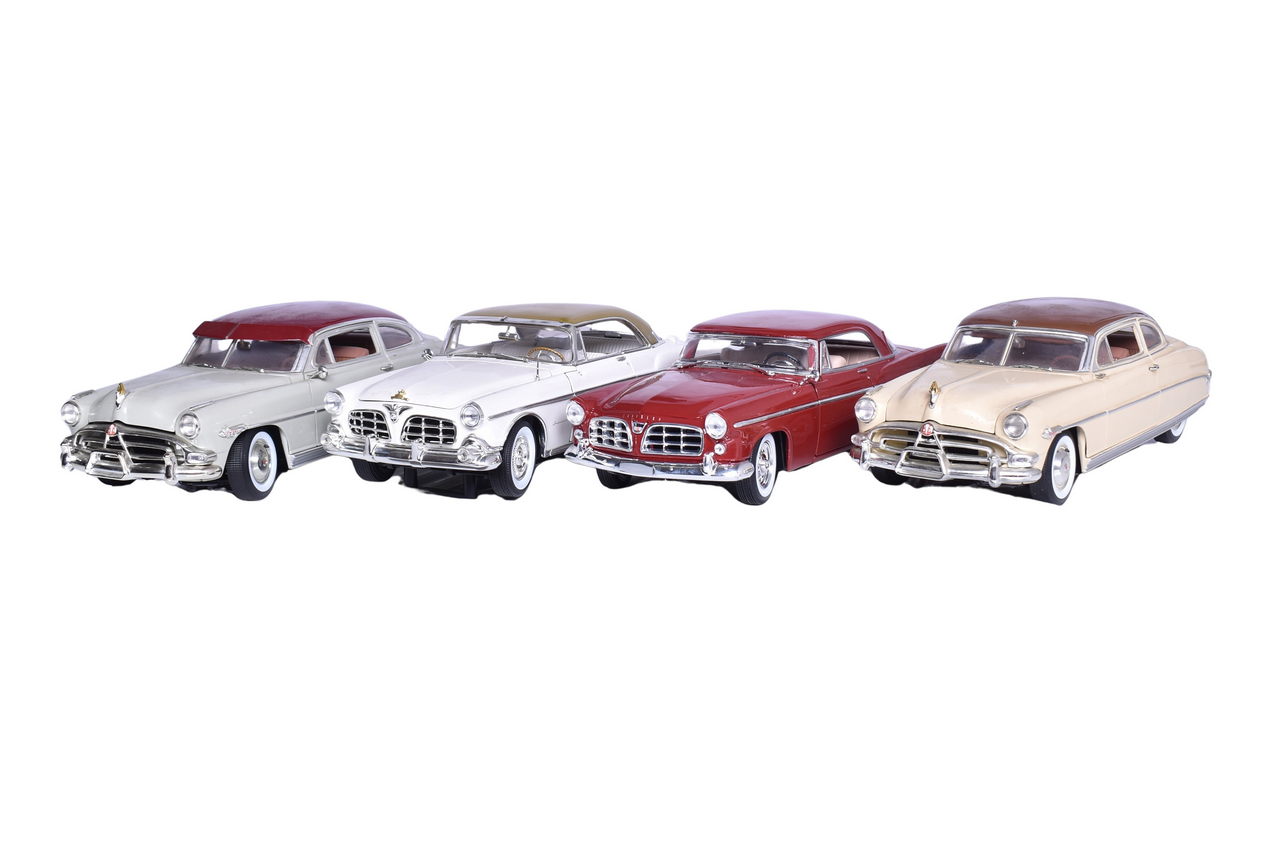 3106 - Four 1:18 Die Cast 1950s Chrysler Models - Die-Cast Promotions, Signature Models, Maisto thumbnail