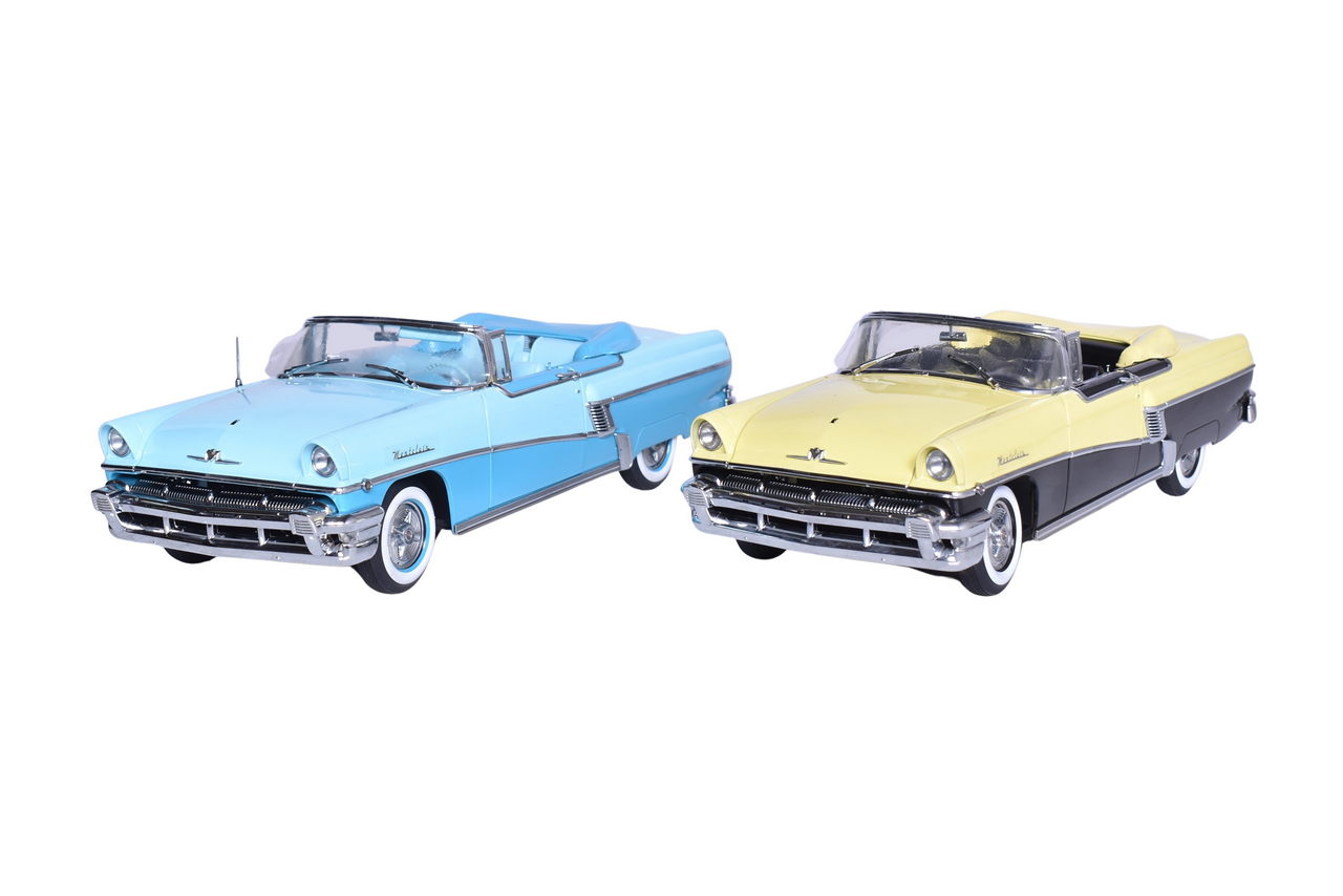 3109 - Pair of Sun Star 1:18 Die Cast 1956 Mercury Mont Clair Models thumbnail