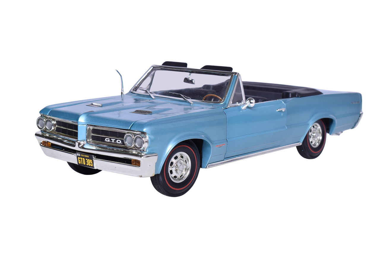 3168 - American Muscle 1:12 Die Cast 1964 Pontiac GTO thumbnail