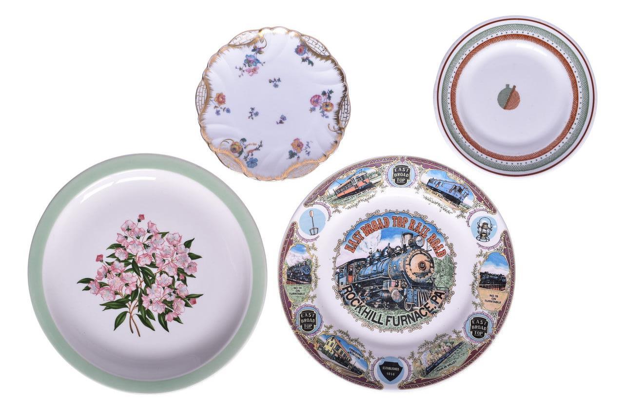 6185 - Group of Pennsylvania Railroad and East Broad Top China - Allegheny Plate, Broadway, and Mountain Laurel thumbnail