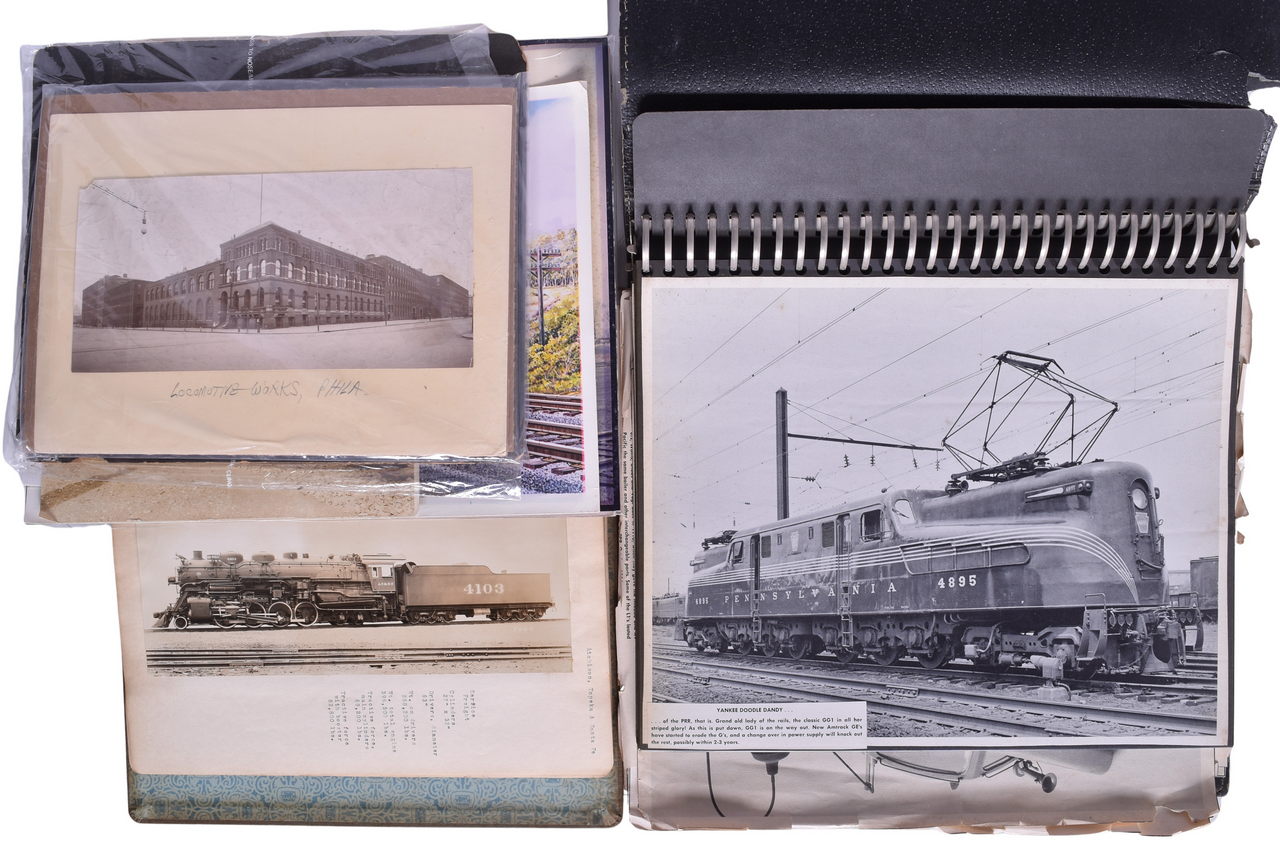 6188 - 180+ Railroad Photos - Locomotives - Pennsylvania, Central Railroad of New Jersey, Wabash thumbnail