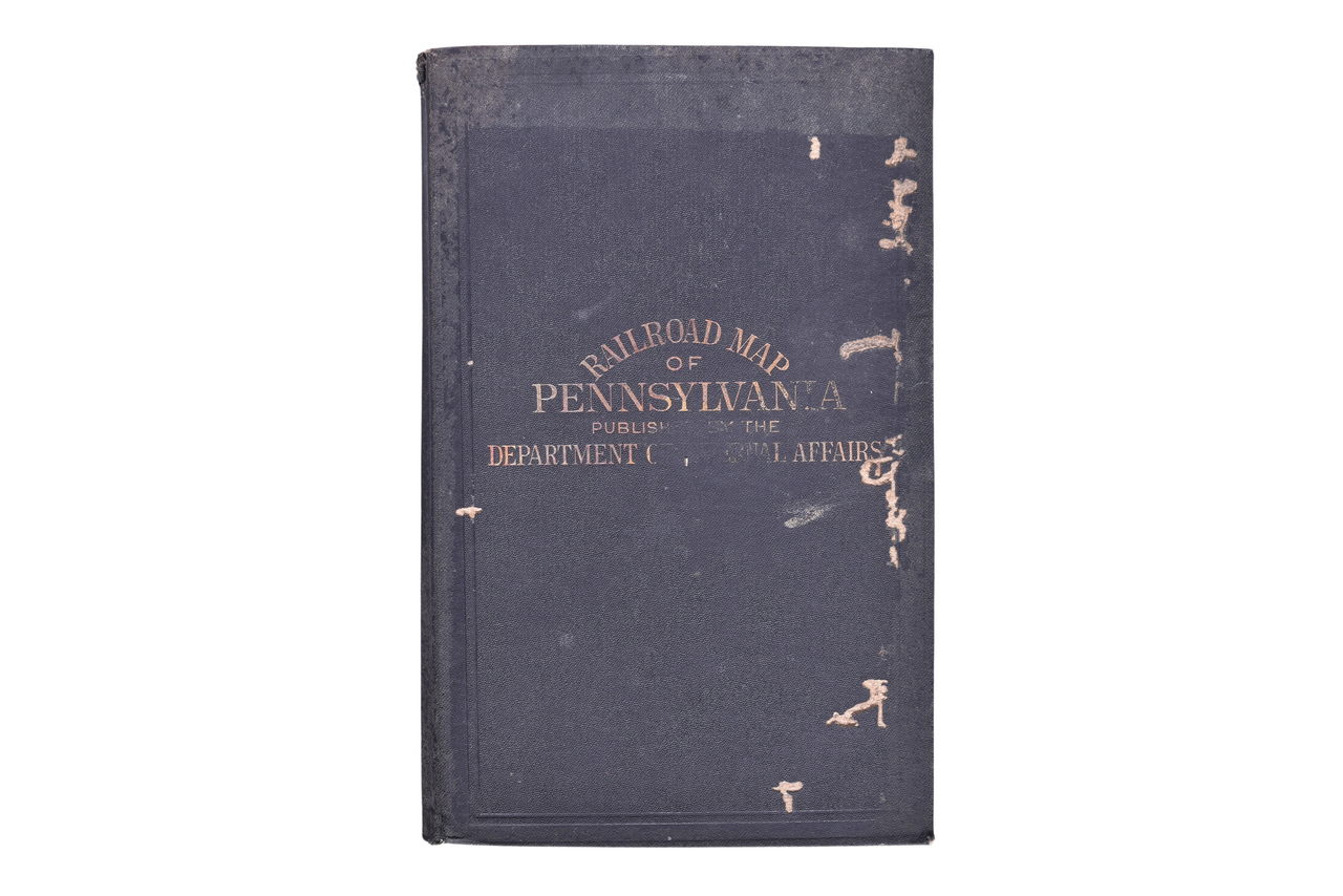 6213 - 1904 Railroad Map of Pennsylvania thumbnail