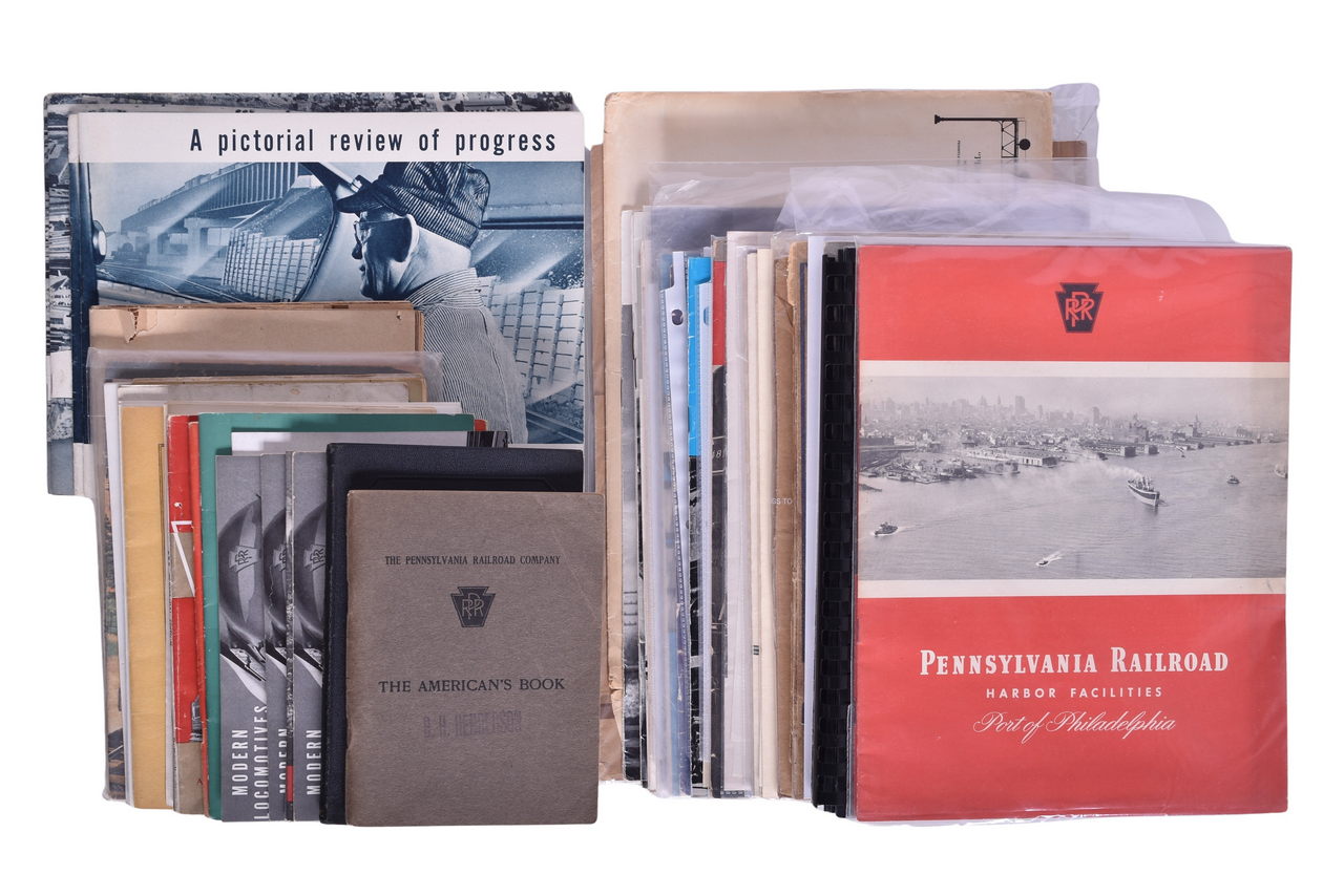 6289 - Over Sixty Pennsylvania Railroad Advertisements, Electrification Booklets, Magazines, and More thumbnail