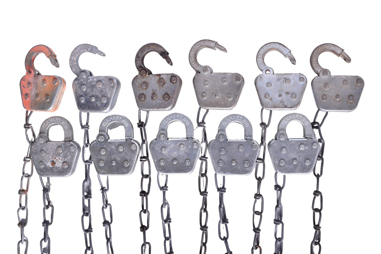 6320 - Eleven Keline Conrail Switch Locks thumbnail