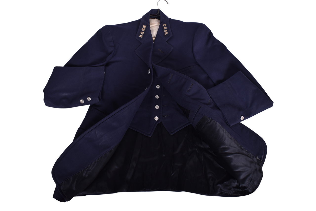 6418 - Chicago and North Western Conductor's Uniform Jacket and Vest thumbnail