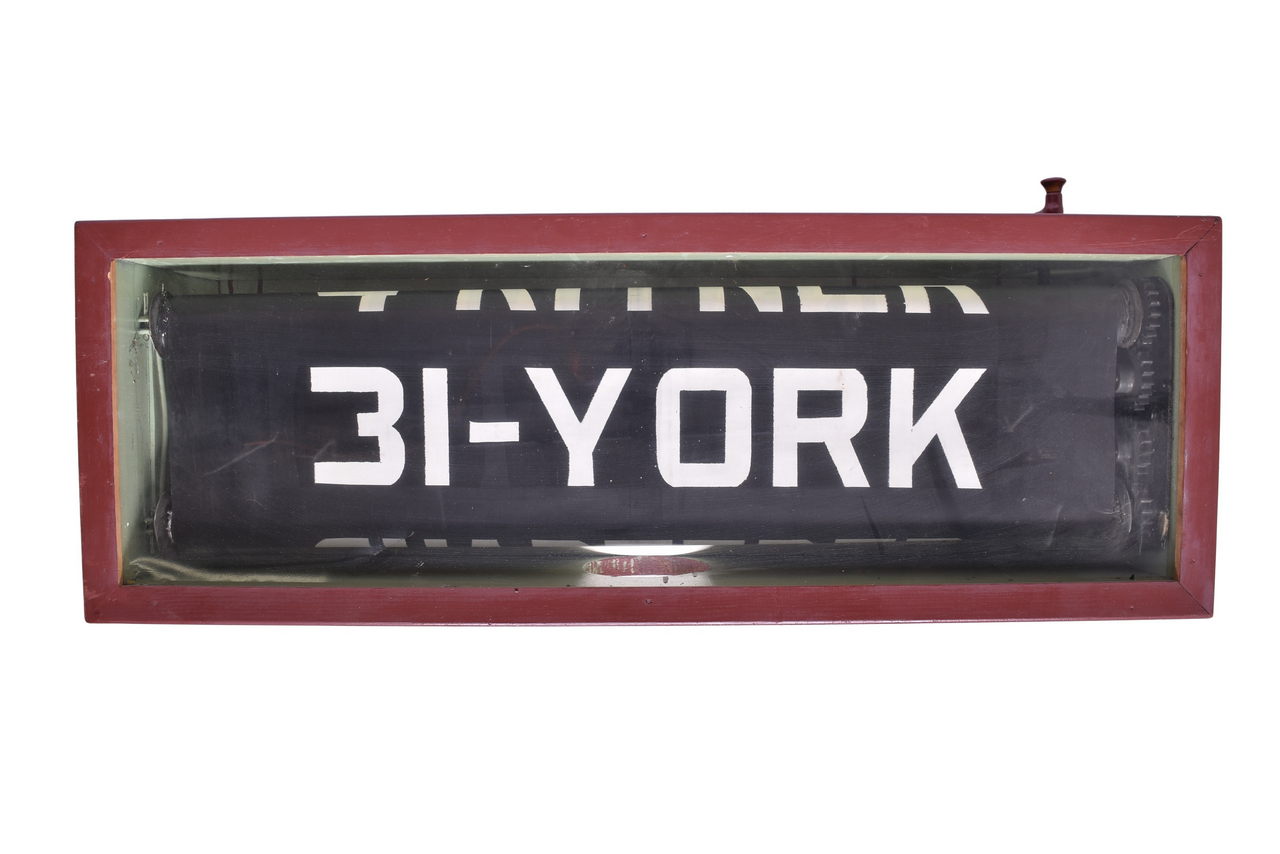 6430 - Philadelphia Pennsylvania Interurban Destination Roll - Dauphin to York thumbnail