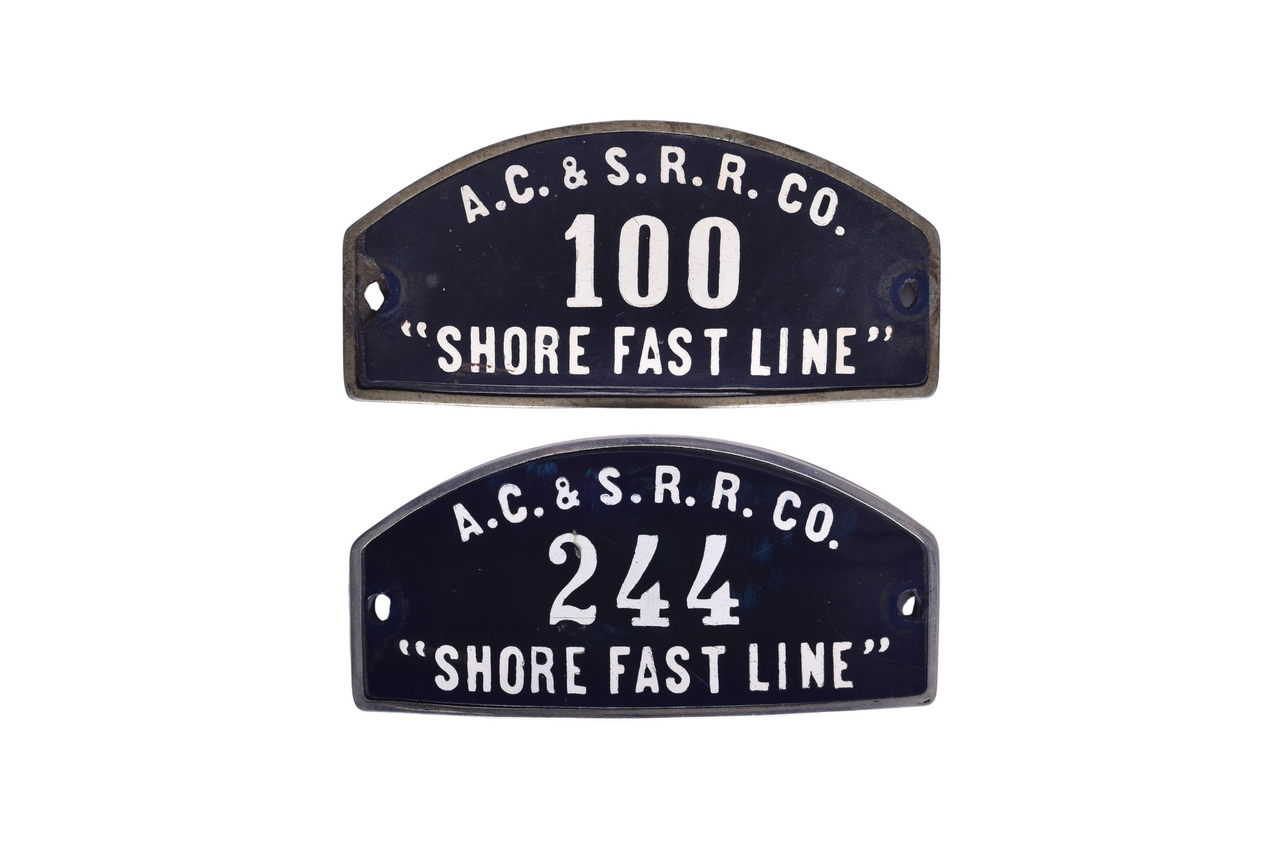 6439 - Pair of Atlantic City & Shore Railroad 