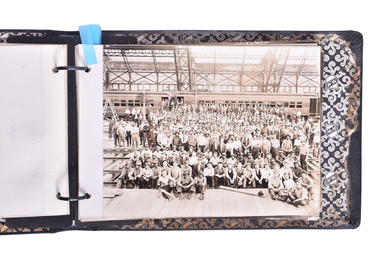 6467 - 1923 Pennsylvania Railroad Broad Street Station Fire Photo Album by Edward H. Reuss, Jr. thumbnail