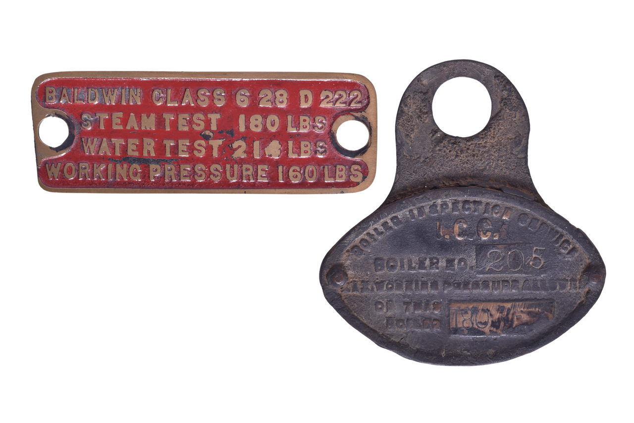 6472 - Baldwin Brass Test Results Brass Plate and Boiler Inspection Service Max Pressure Plate thumbnail