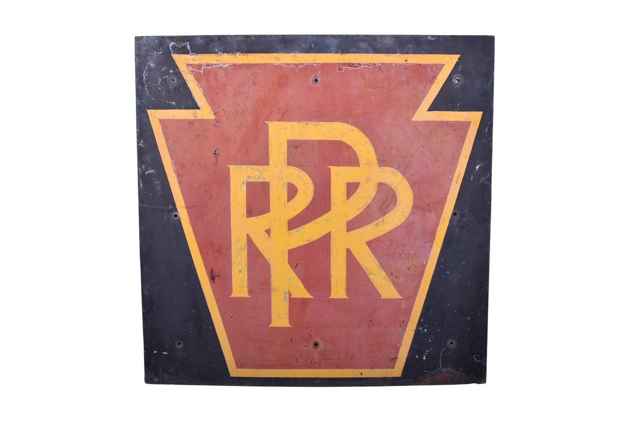 6540 - Pennsylvania Railroad Keystone Emblem Plate thumbnail