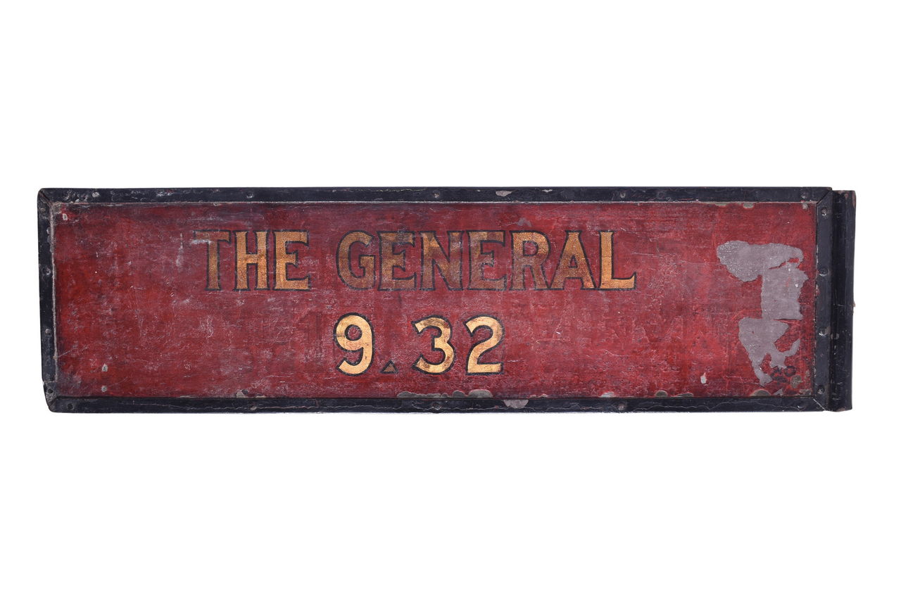 6574 - Pennsylvania Railroad The General Gate Sign thumbnail