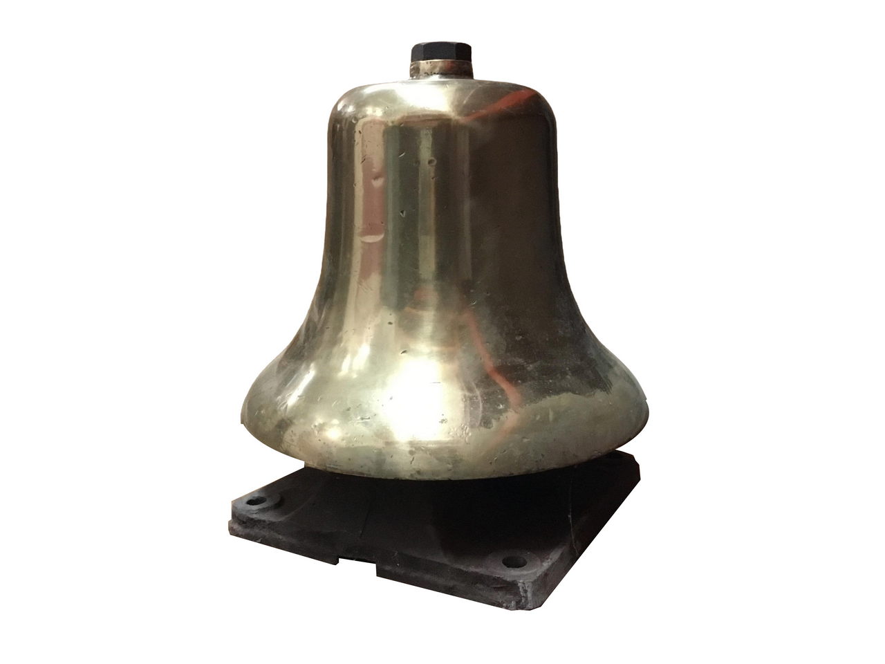 6581 - Pennsylvania Railroad Brass Altoona GG1 Locomotive Bell thumbnail
