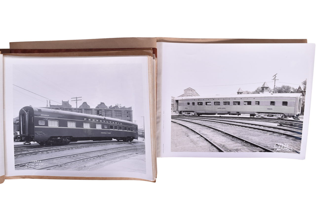 6607 - 76 Pennsylvania Railroad Sleeper and Coach Car Photos from Pullman Archives thumbnail