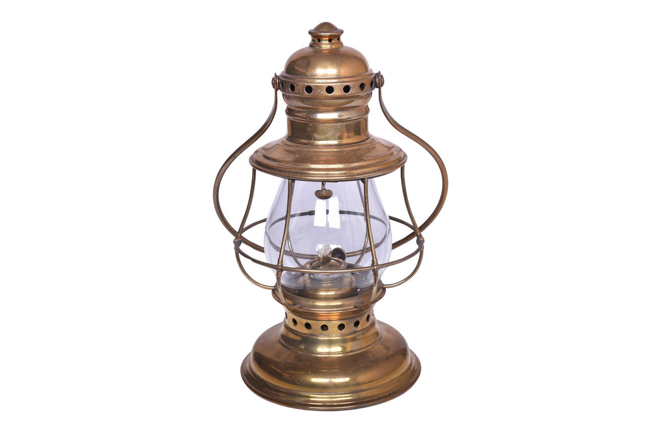 6610 - C.T. Ham No. 3 Conductors Presentation Lantern w/ Clear Globe thumbnail