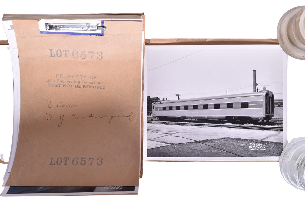 6613 - 70 New York Central Railroad Lounge and Sleeper Car Photos from Pullman Archives thumbnail