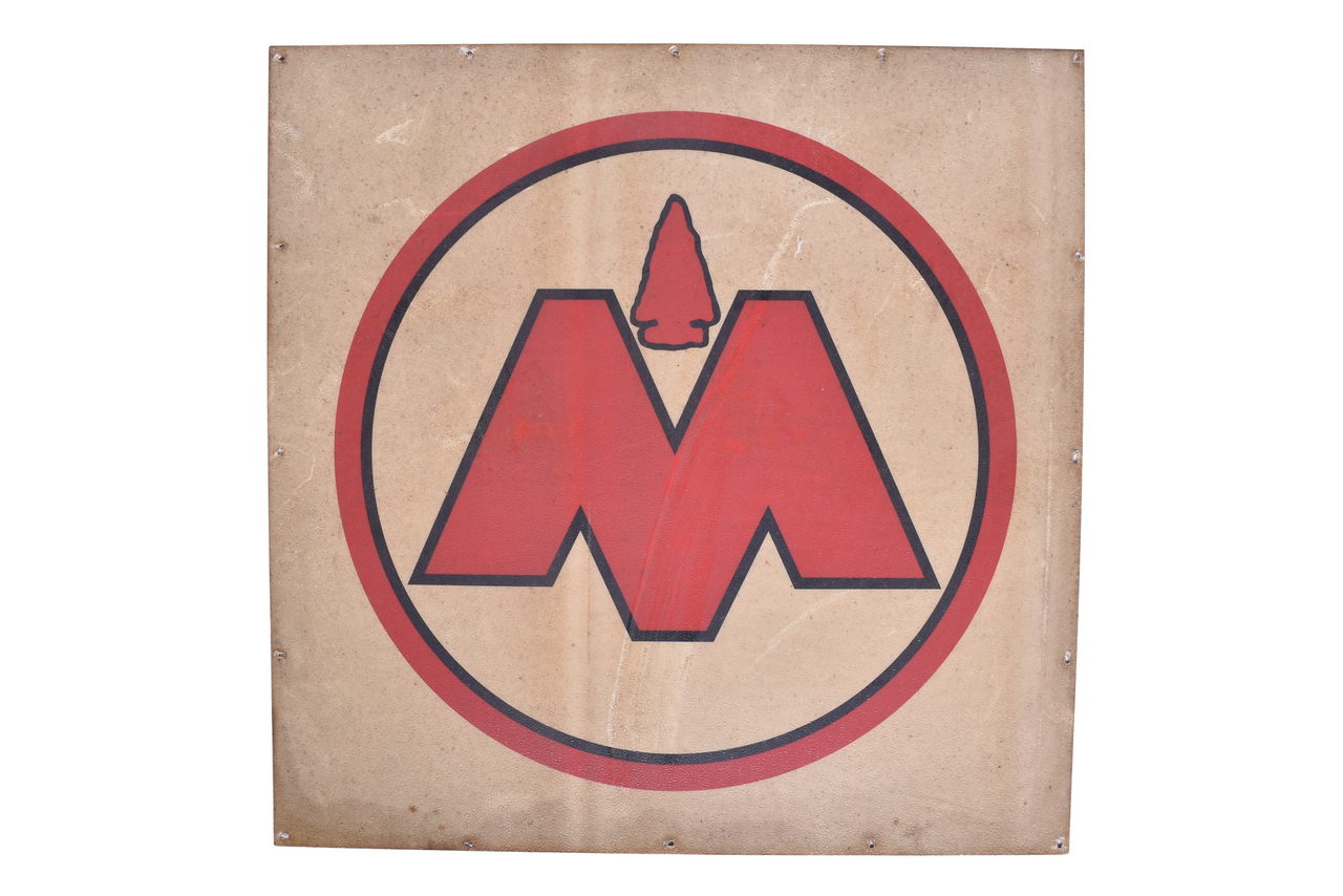 6632 - Fiberglass Monon Railroad Logo Sign thumbnail