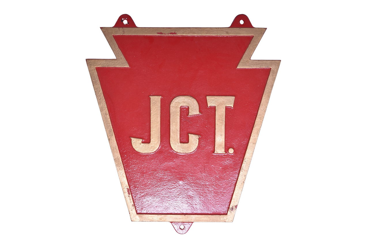 6692 - Reproduction Pennsylvania Railroad Junction Tower Sign thumbnail