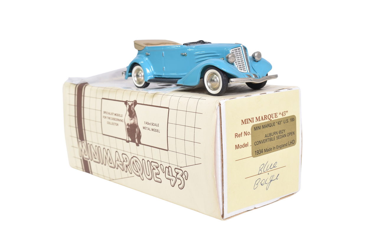 7003 - Mini Marque US 18B 1934 Auburn 652Y Convertible Sedan Open thumbnail