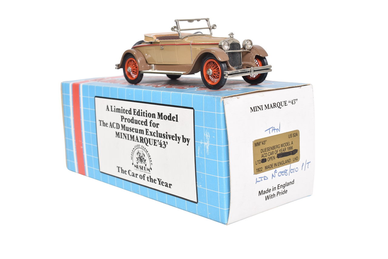 7005 - Mini Marque US 52A 1922 Duesenberg Model A thumbnail