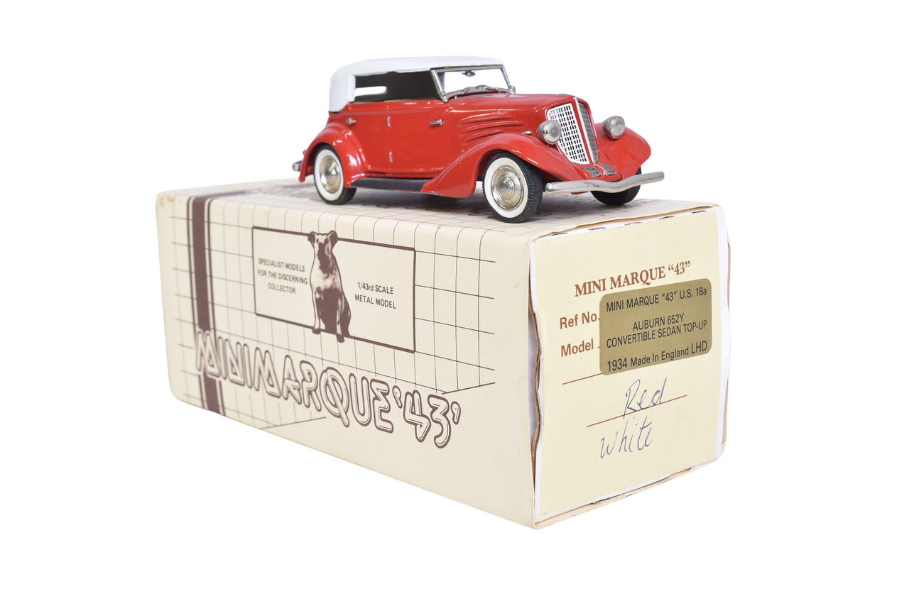 7010 - Mini Marque US 18A 1934 Auburn 652Y Convertible Sedan Top-Up thumbnail