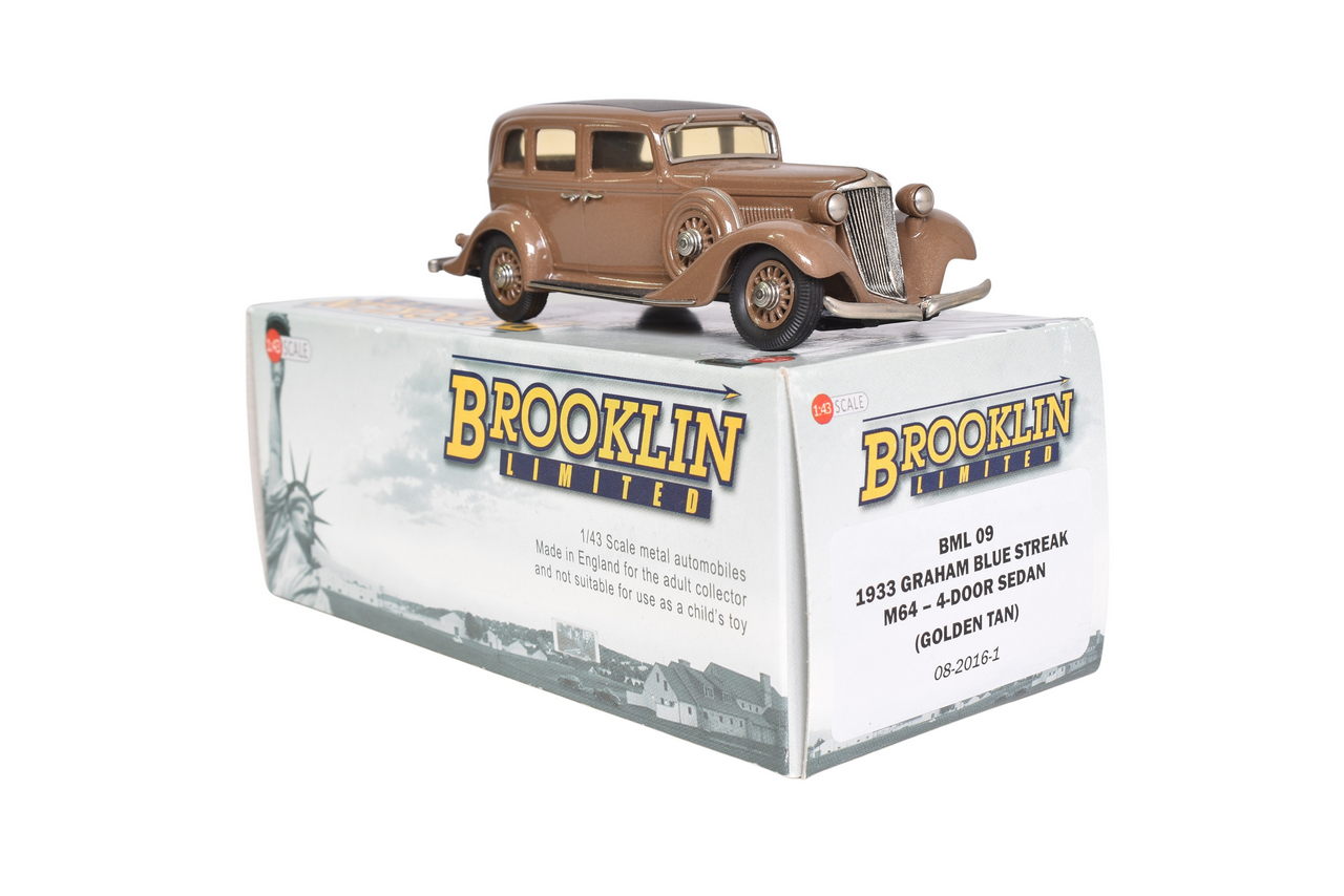 7014 - Brooklin BML09 1933 Graham Blue Streak M64 Four-Door Sedan thumbnail