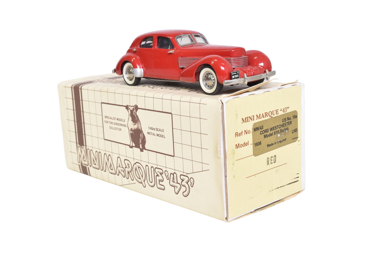 7024 - Mini Marque US 10A 1936 Cord Westchester Model 810 Sedan thumbnail