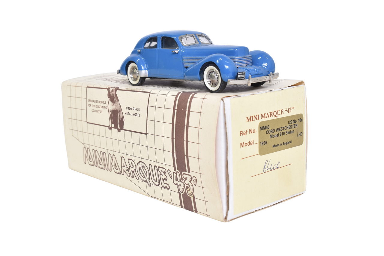 7027 - Mini Marque US 10A 1936 Cord Westchester Model 810 Sedan thumbnail