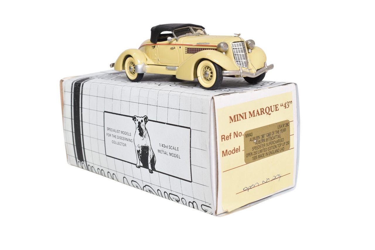 7028 - Mini Marque US 28C 1935 Auburn 851 Boattail Speedster Supercharged thumbnail
