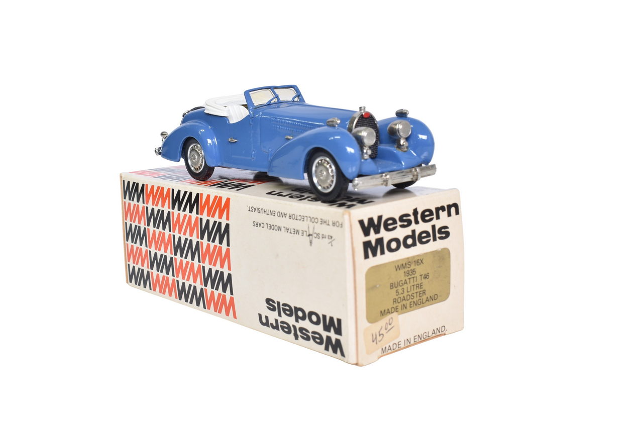 7032 - Western Models WMS 16X 1935 Bugatti T46 5.3 Litre Roadster thumbnail