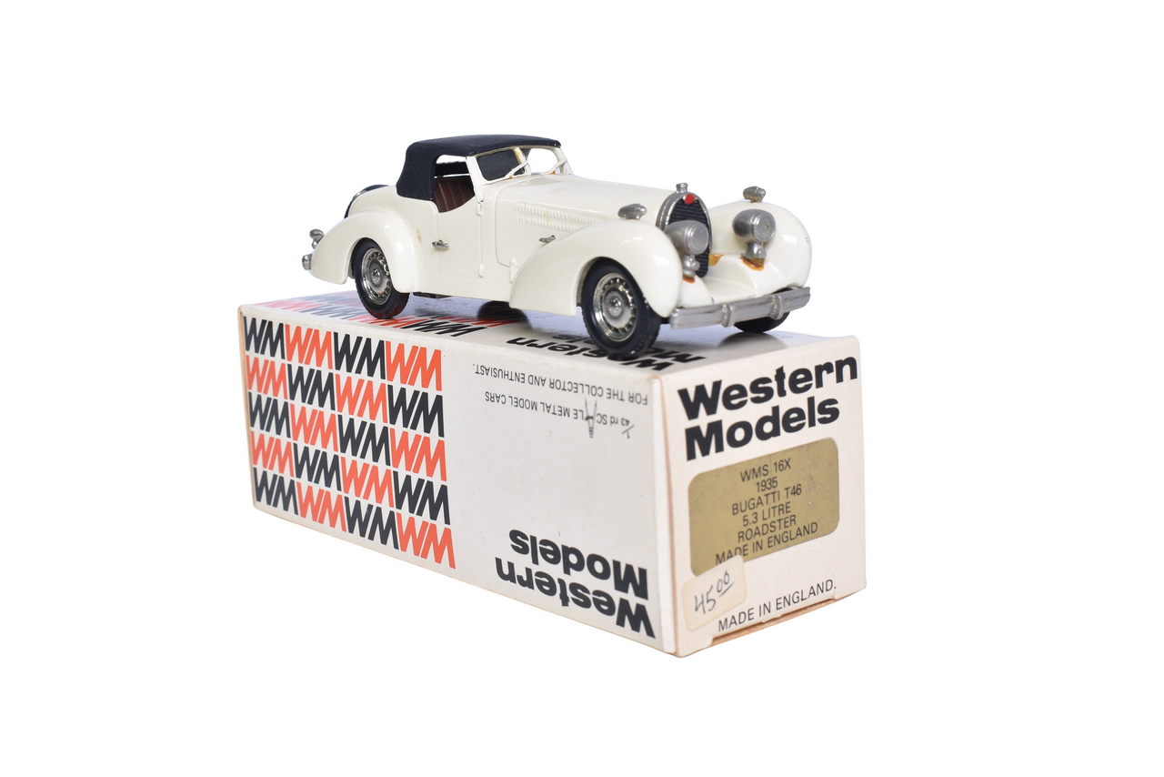 7033 - Western Models WMS 16X 1935 Bugatti T46 5.3 Litre Roadster thumbnail