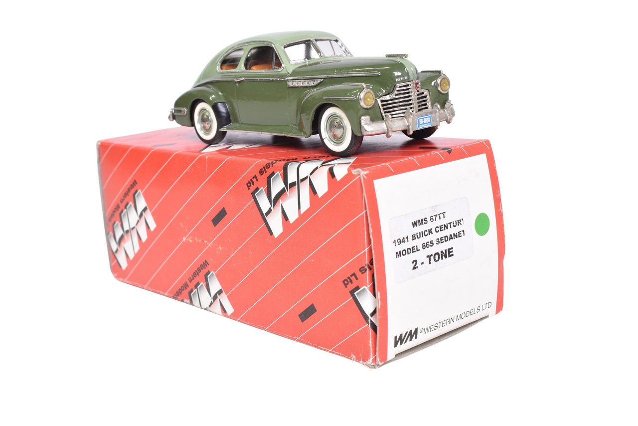 7037 - Western Models WMS 67TT 1941 Buick Century Model 66S Sedanette thumbnail