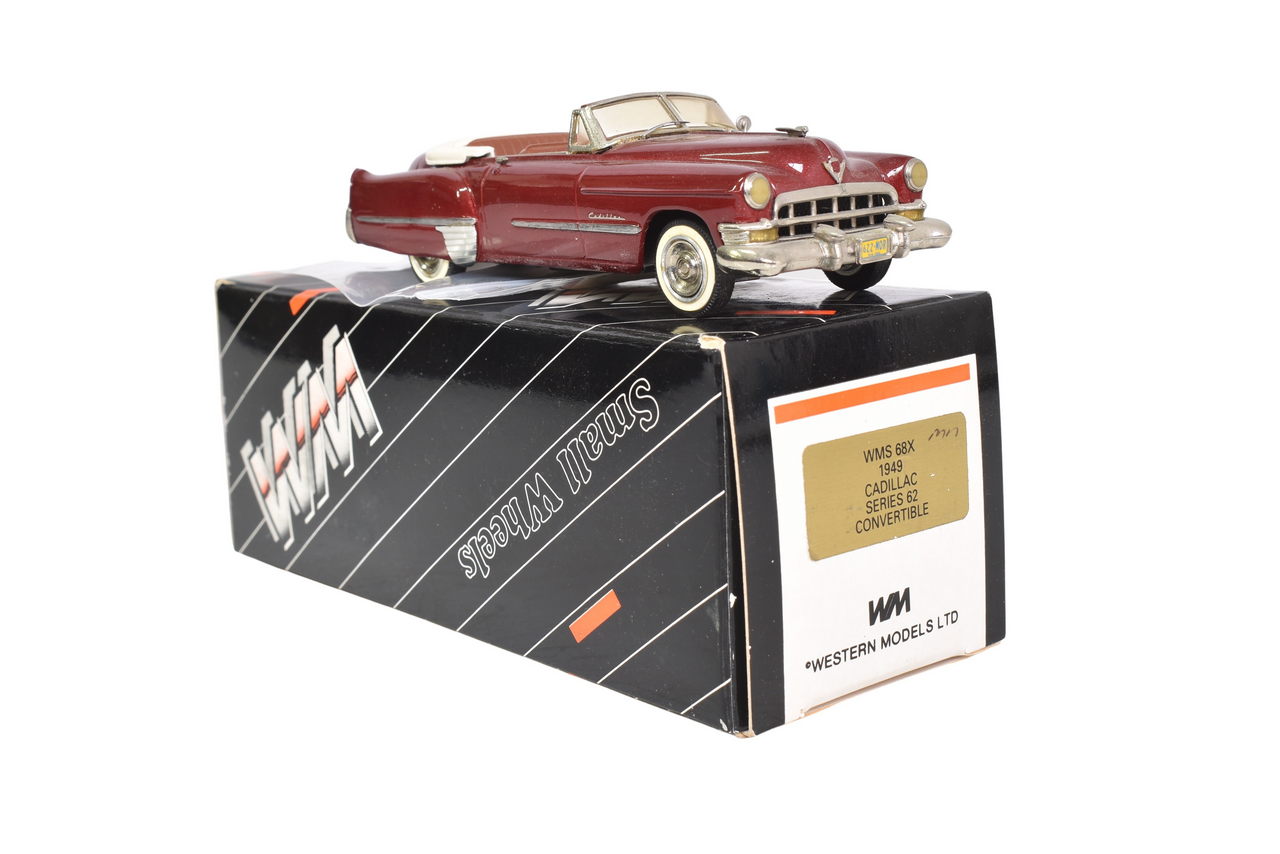 7043 - Western Models WMS 68X 1949 Cadillac Series 62 Convertible thumbnail