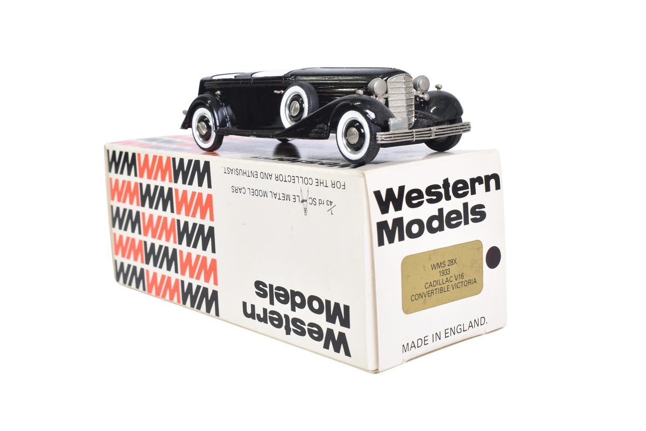 7044 - Western Models WMS 28X 1933 Cadillac V16 Convertible Victoria thumbnail