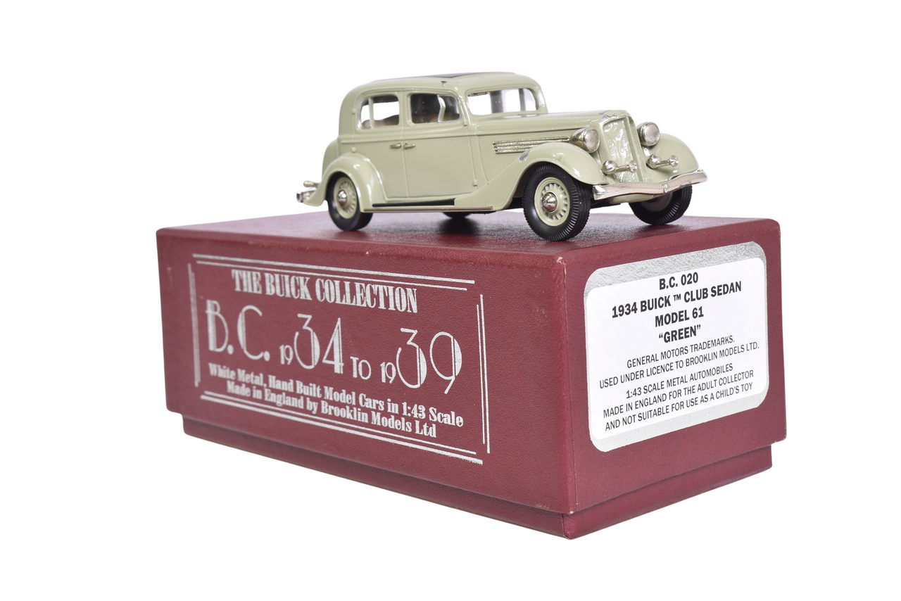 7047 - Brooklin BC020 1934 Buick Club Sedan Model 61 thumbnail
