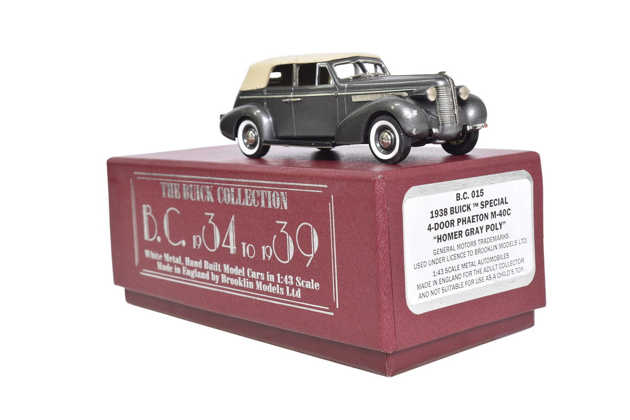 7048 - Brooklin BC015 1938 Buick Special Four-Door Phaeton M-40C thumbnail