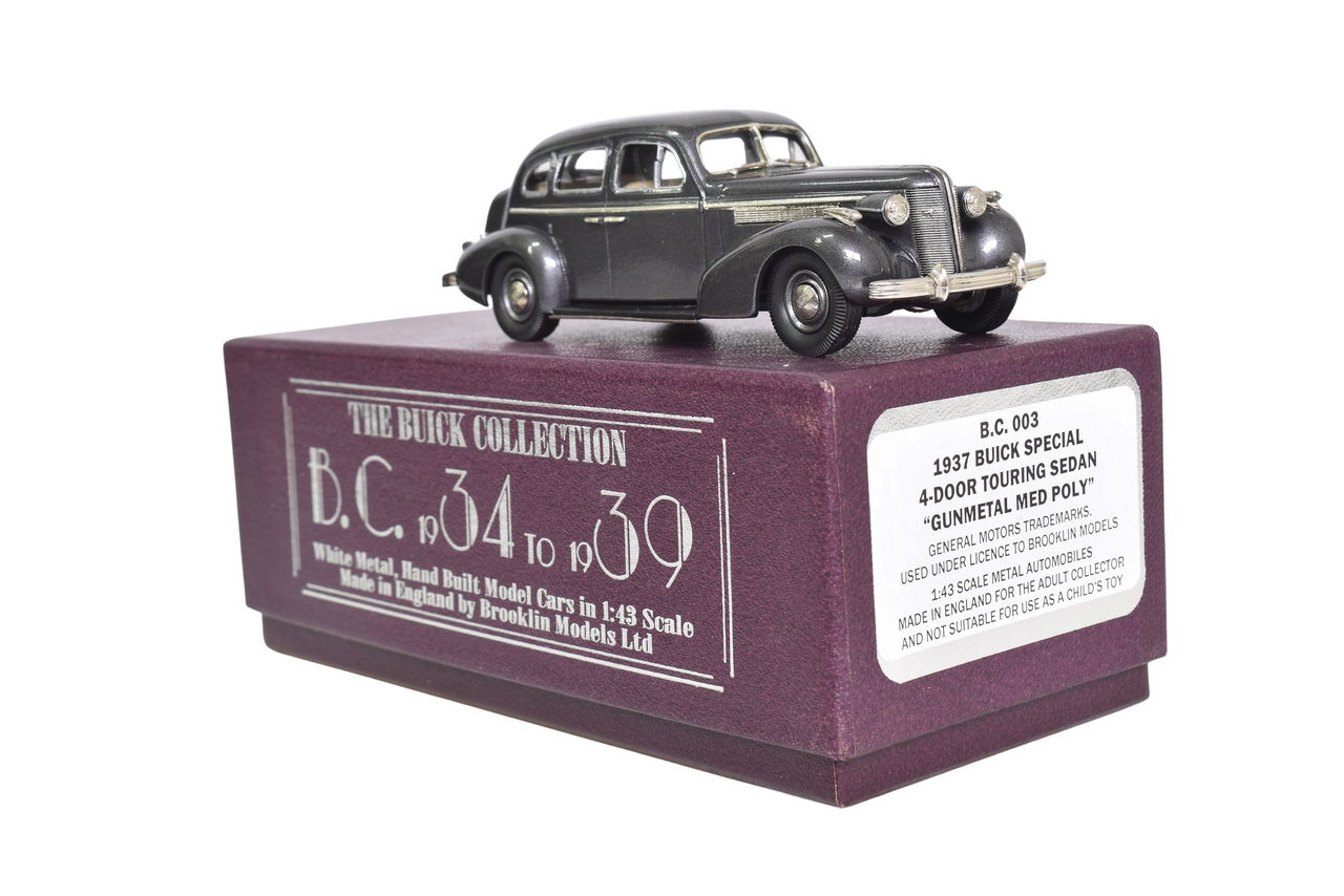 7049 - Brooklin BC003 1937 Buick Special Four-Door Touring Sedan thumbnail