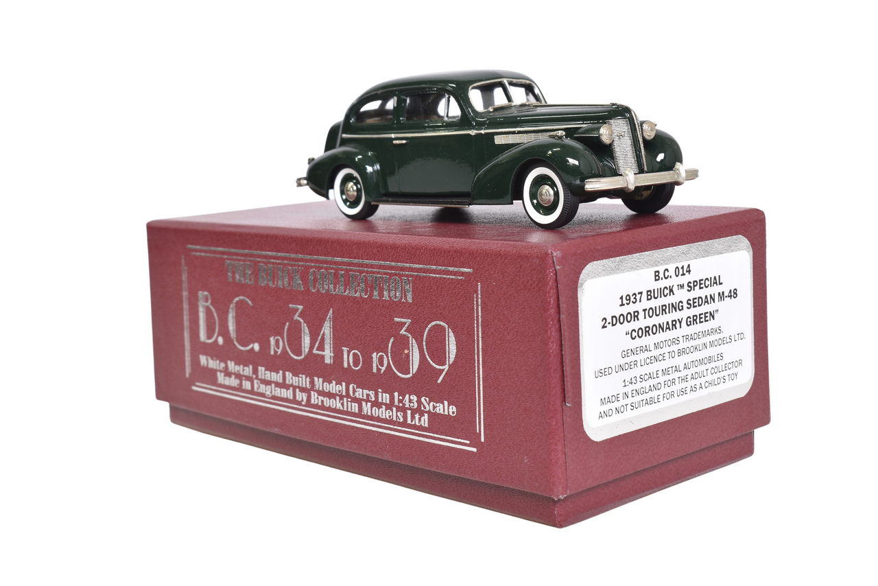 7052 - Brooklin BC014 1937 Buick Special Two-Door Touring Sedan M-48 thumbnail