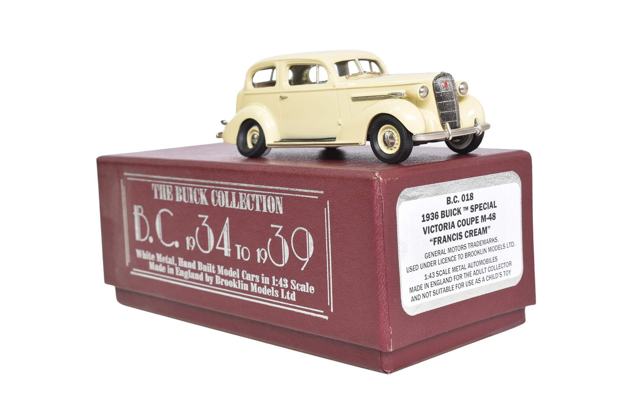 7053 - Brooklin BC018 1936 Buick Special Victoria Coupe M-48 thumbnail