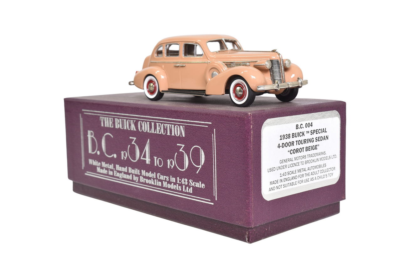 7055 - Brooklin BC004 1938 Buick Special Four-Door Touring Sedan thumbnail