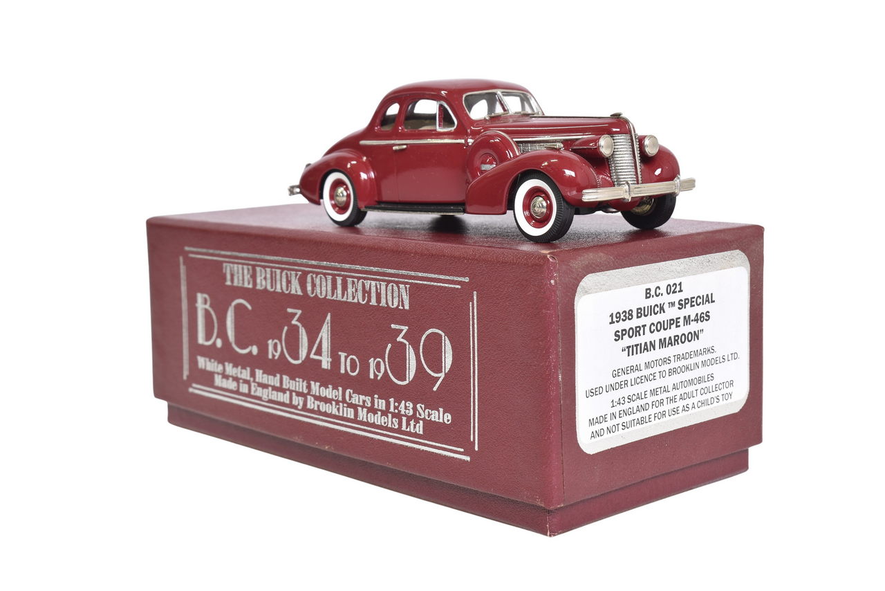 7057 - Brooklin BC021 1938 Buick Special Sport Coupe M46S thumbnail