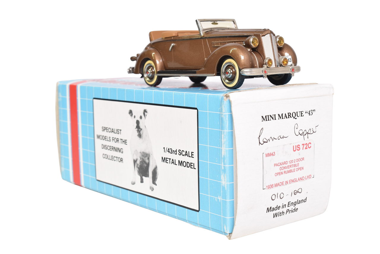 7077 - Mini Marque US 72C 1936 Packard 120 Two Door Convertible thumbnail