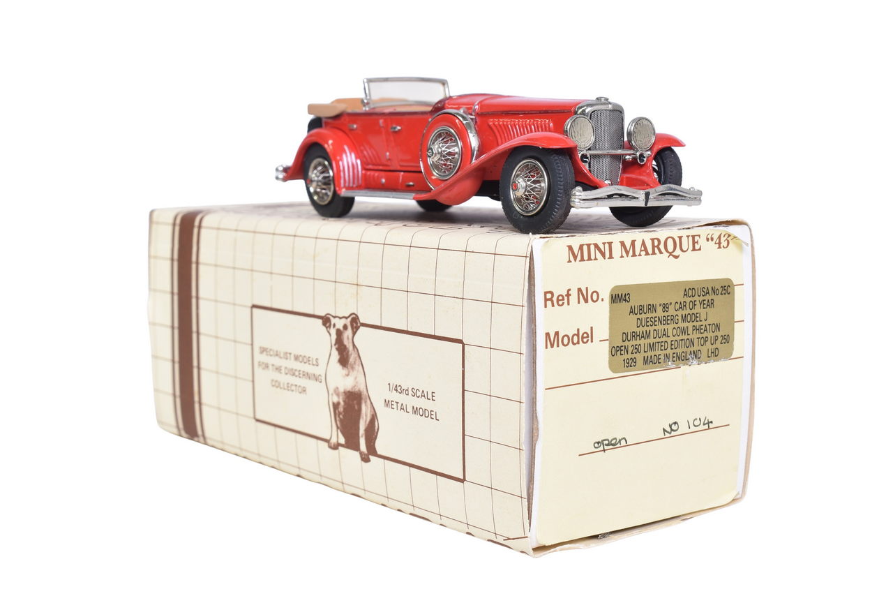 7079 - Mini Marque US 25C 1929 Duesenberg Model J thumbnail