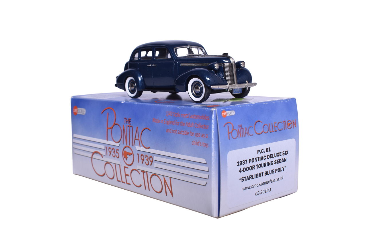 7092 - Brooklin PC1 1937 Pontiac Deluxe Six Four-Door Touring Sedan thumbnail