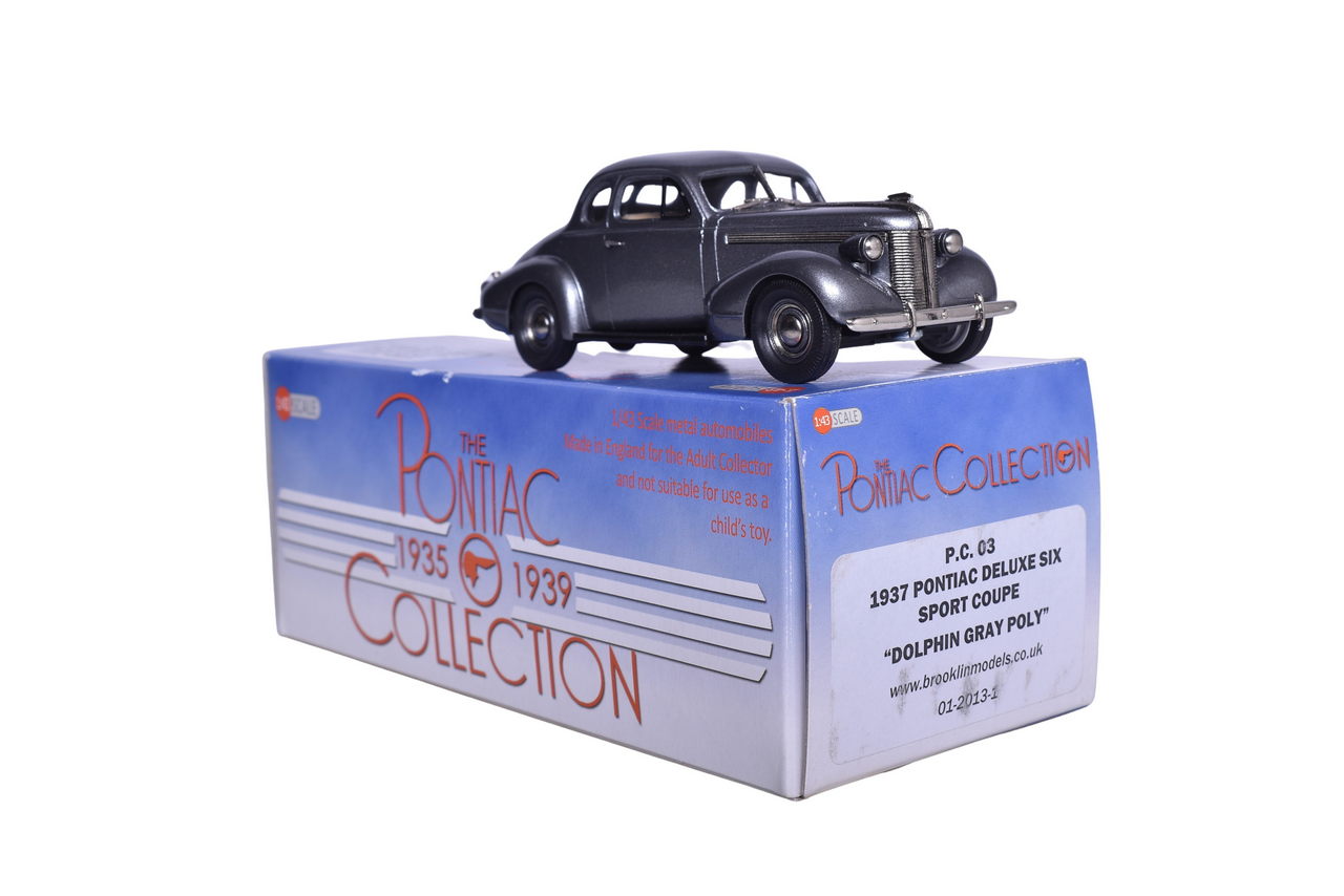 7093 - Brooklin PC3 1937 Pontiac Deluxe Six Sport Coupe thumbnail